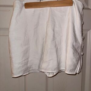 American Threads White Skort